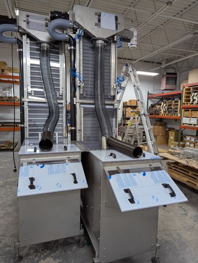 Dual Sorter With Rapid Changeover
